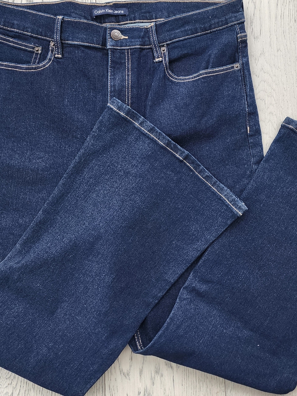 Calvin Klein High Rise Flare Jeans Dark Wash Women's NWOT